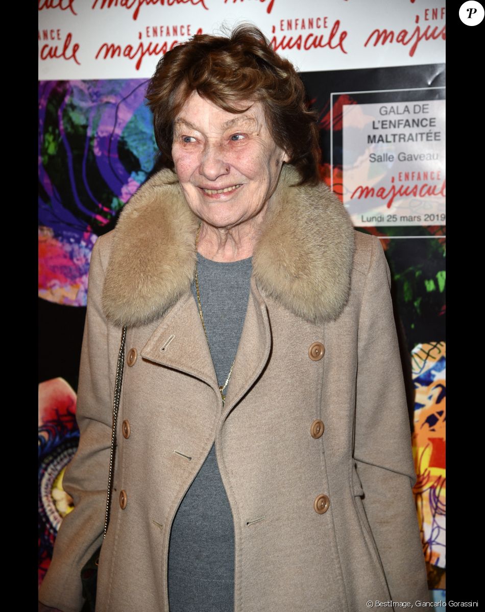 Marisa Bruni Tedeschi (Marisa Borini) - Gala d'Enfance Majuscule donné au profit de l'enfance maltraitée à la salle Gaveau à Paris, le 25 mars 2019. © Giancarlo Gorassini/Bestimage