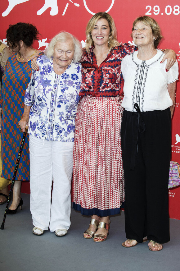 Noemie Lvovsky, Valeria Bruni Tedeschi, Jenny Bellay et Marisa Borini - Photocall du film 'Les Estivants' pendant la 75ème édition du Festival du Film International de Venise, la Mostra, le 5 septembre 2018. © Future-Image/ ZUMA Press/ Bestimage