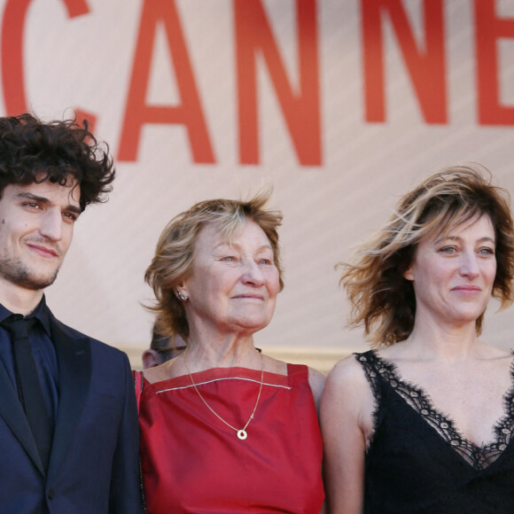 Louis Garrel, Marisa Bruni Tedeschi (Borini) et Valeria Bruni-Tedeschi - Montee des marches du film "Un chateau en Italie" lors du 66 eme Festival du film de Cannes, en 2013.