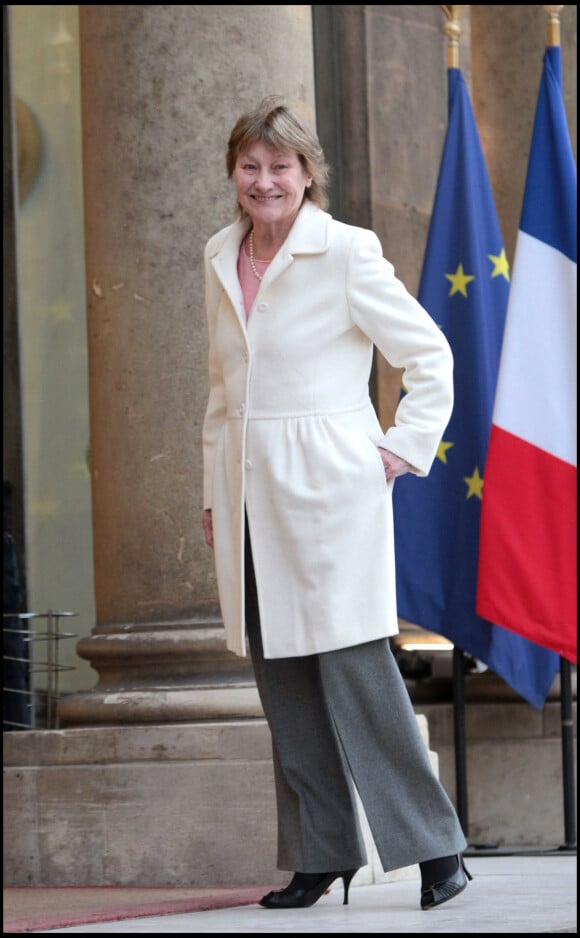 Marisa Borini-Tedeschi au palais de l'Elysée, à Paris, en 2011. 