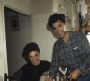 Archives - En France, à Paris, Igor et Grichka Bogdanoff chez eux le 4 juin 1984.