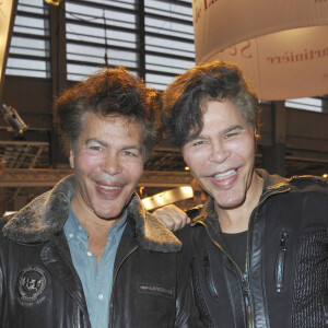 Igor et Grichka Bogdanoff - Deuxième jour du 32e salon du Livre à la Porte de Versailles en 2012