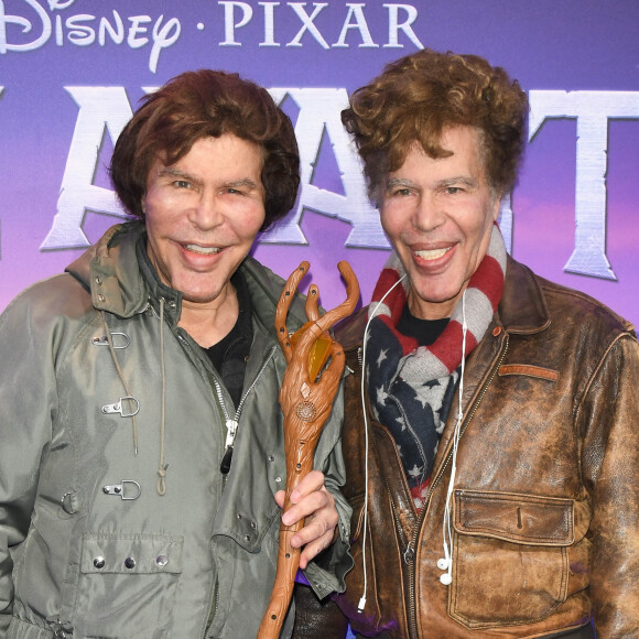 Grichka Bogdanoff (Bogdanov) et Igor Bogdanoff (Bogdanov) à la première du film "En Avant" au cinéma UGC Normandie à Paris. © Guirec Coadic/Bestimage