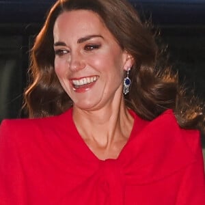 Le prince William, duc de Cambridge, et Catherine (Kate) Middleton, duchesse de Cambridge, assistent au service de chant communautaire Together At Christmas à l'abbaye de Westminster, à Londrtes, Royaume Uni. 