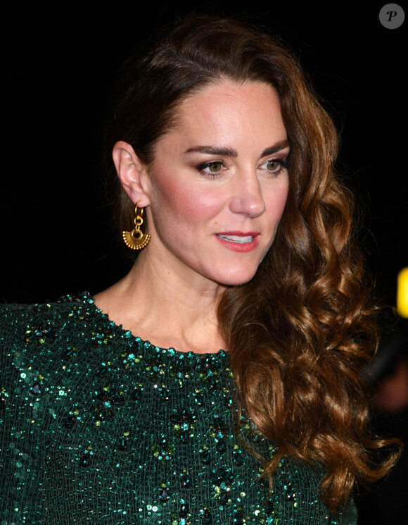 Catherine (Kate) Middleton, duchesse de Cambridge, assiste au Royal Variety Performance au Royal Albert Hall de Londres, Royaume Uni, le 18 novembre 2021. 