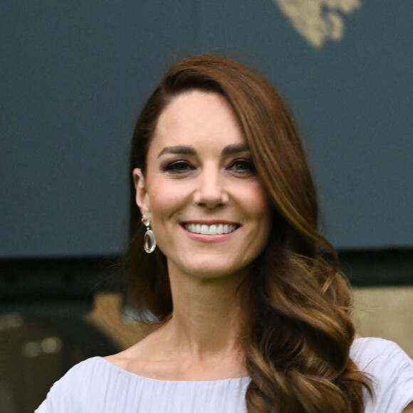 Catherine (Kate) Middleton, duchesse de Cambridge - Première cérémonie de remise des prix Earthshot au Palace Alexandra à Londres le 17 octobre 2021. 