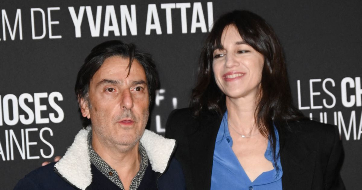 Yvan Attal Et Sa Compagne Charlotte Gainsbourg Avant Premi Re Du Film Les Choses Humaines Au