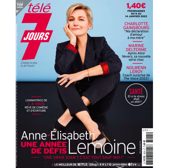 Couverture du magazine "Télé 7 Jours" du 3 janvier 2022