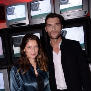 Laetitia Casta, Ludovic Manzon - Soirée de lancement du sac Kate Moss pour IKKS à l'hôtel Amour à Paris, le 22 octobre 2020. © Rachid Bellak / Bestimage