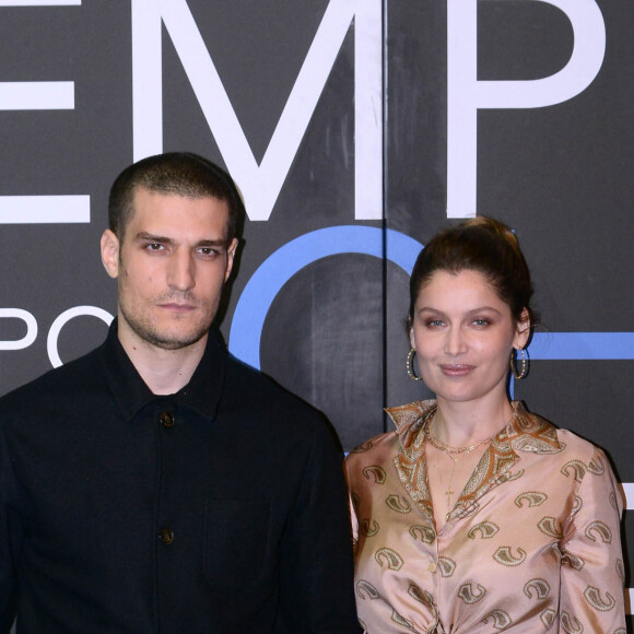 Louis Garrel et sa femme Laetitia Casta - Emission "Che Tempo Che Fa" à Milan en Italie le 7 avril 2019.