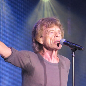 Mick Jagger - Les Rolling Stones dédient leur tournée "No filter Tour" à leur ami Charlie Watts. Saint-Louis, le 26 septembre 2021.