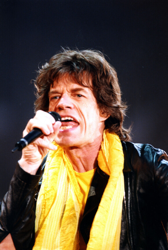 Mick Jagger - Les Rolling Stones au Stade de France. Paris, 1998.