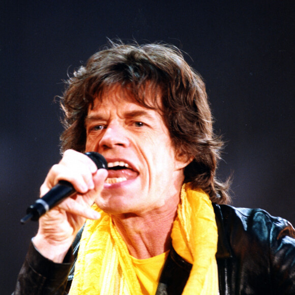Mick Jagger - Les Rolling Stones au Stade de France. Paris, 1998.