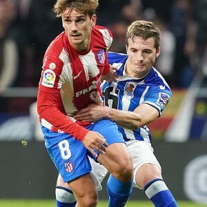 Antoine Griezmann - Match de Liga - Atletico Madrid vs Real Sociedad à Madrid le 24 octobre 2021.