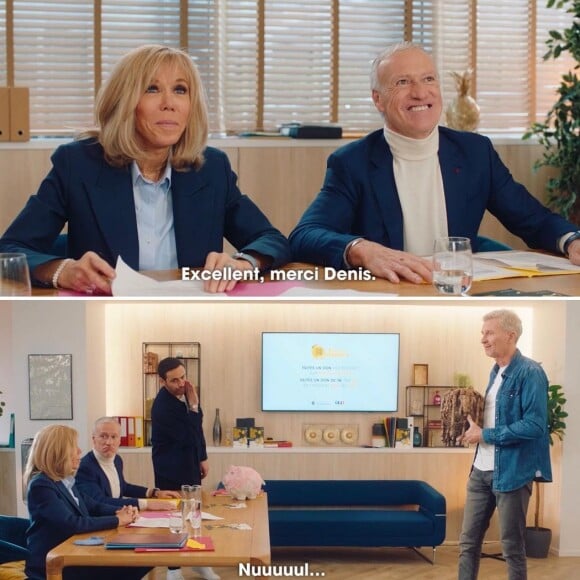 Brigitte Macron dans la campagne de pub des Pièces Jaunes 2022