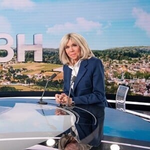 Brigitte Macron sur le plateau du JT de 13H de TF1