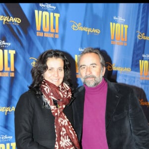 Antoine Duléry et Pascale Pouzadoux - Première du film "Volt".