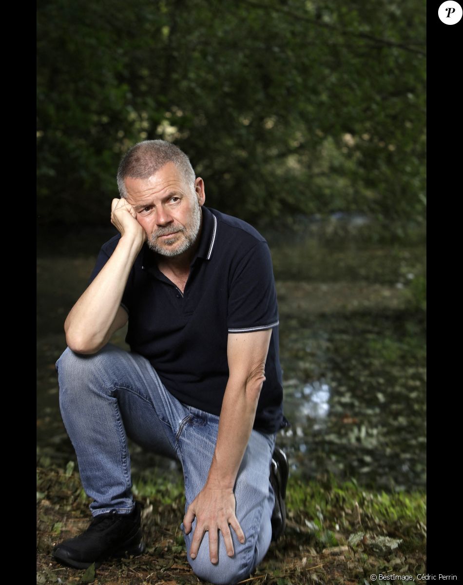 Eric Naulleau lors de la 25ème édition de la "Forêt des Livres", devenue "Les écrivains chez Gonzague Saint-Bris" à Chanceaux-près-Loches. Le 29 août 2021 © Cédric Perrin / Bestimage
