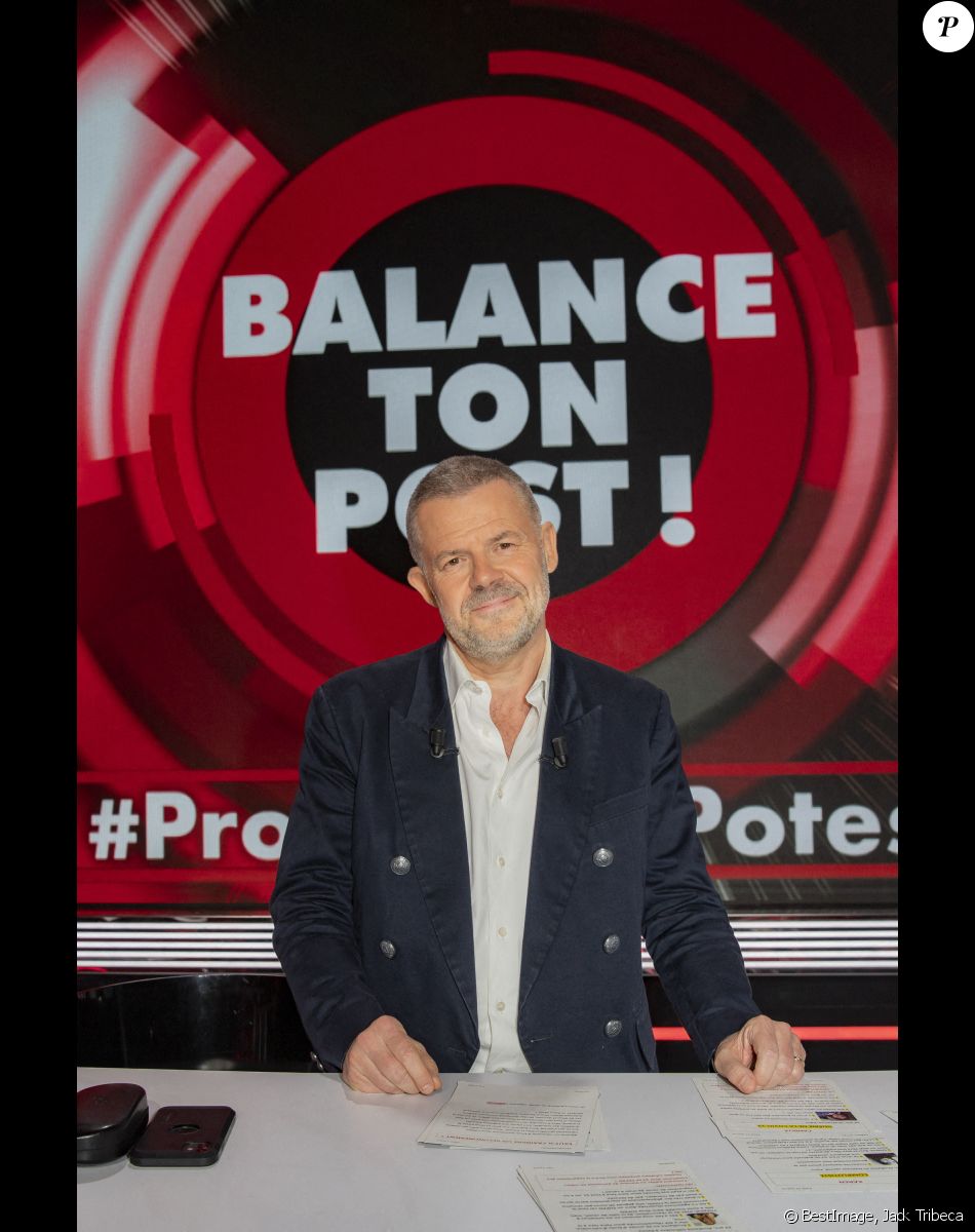 Exclusif - Eric Naulleau - Emission Balance Ton Post l'after en direct le 1er Octobre 2020, présentée par Eric_Naulleau avec pour invité principal Gabriel_Attal et diffusée sur C8 - Paris le 01/10/2020 - © Jack tribeca / Bestimage