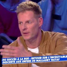 Matthieu Delormeau évoque Mallaury Nataf dans l'émission "Touche pas à mon poste", sur C8.