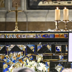 Un rassemblement religieux a lieu à la cathédrale d'Albi, France, le 8 janvier 2022, à l'initiative de la soeur et d'une amie de Delphine Jubillar. © Thierry Breton/Panoramic/Bestimage