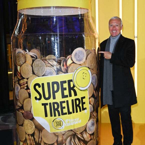 Didier Deschamps - Lancement de l'Opération Pièces Jaunes à La Poste Centrale du Louvre à Paris. Le 12 janvier 2022 © Coadic Guirec / Bestimage