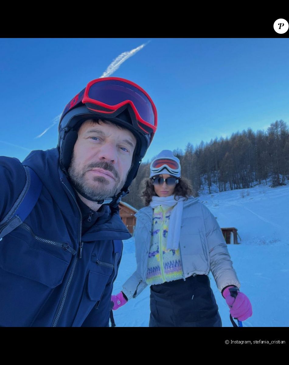 Samuel Le Bihan et sa compagne, le mannequin Stefania Cristian, sur Instagram.