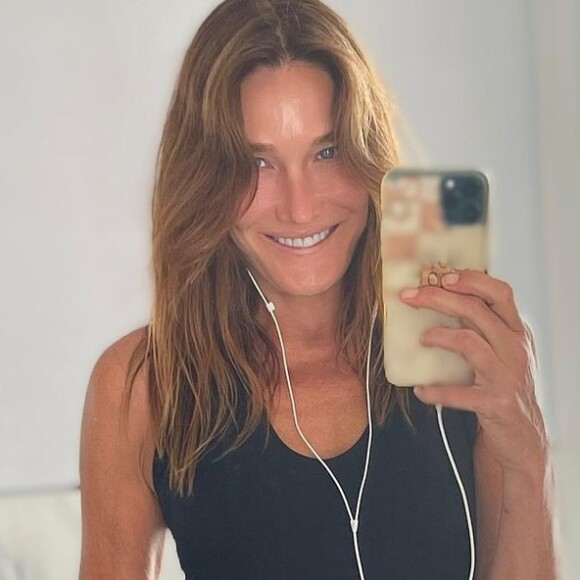 Carla Bruni-Sarkozy sur Instagram.