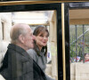 Carla Bruni et le prince Philip à Londres en mars 2008.