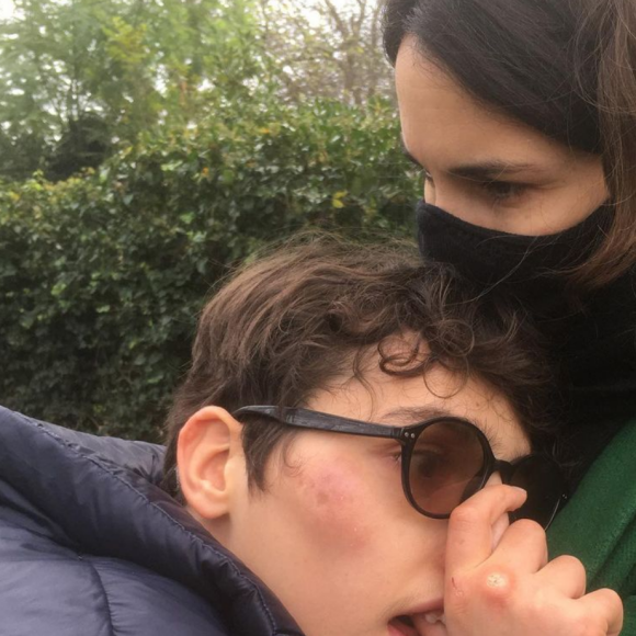 Eglantine Eméyé partage ses retrouvailles avec son fils autiste, Samy, sur Instagram