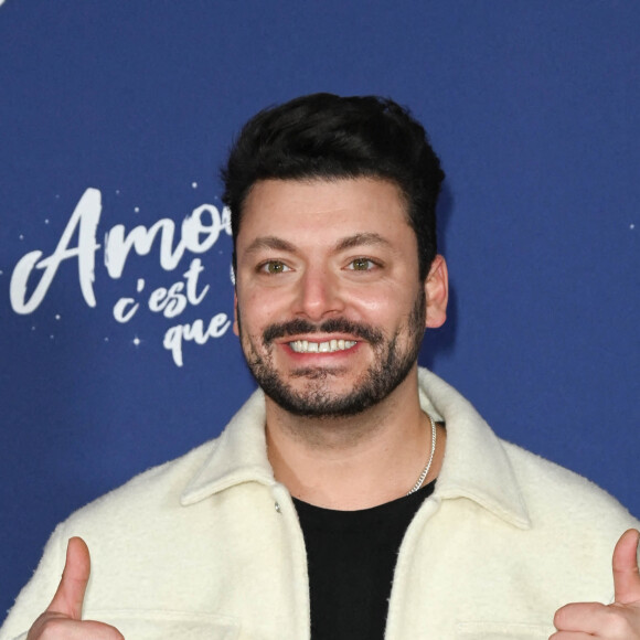 Kev Adams - Avant-première du film "L'amour c'est mieux que la vie" au cinéma UGC Normandie à Paris. Le 17 janvier 2022. © Coadic Guirec/Bestimage