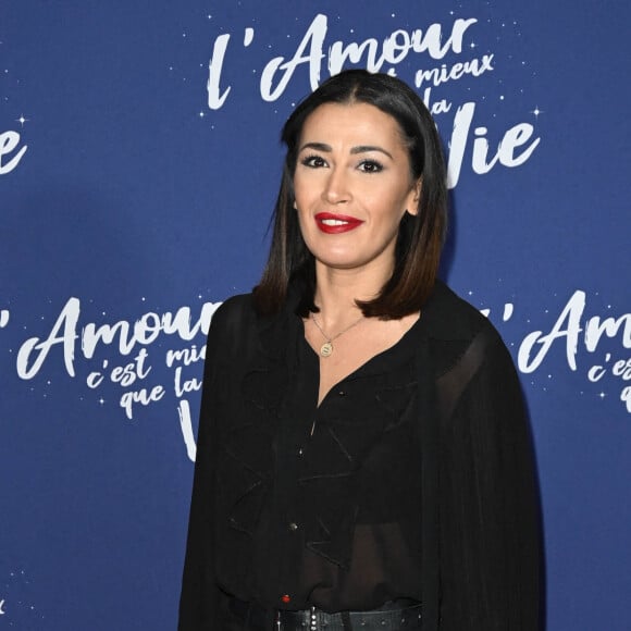 Karima Charni - Avant-première du film "L'amour c'est mieux que la vie" au cinéma UGC Normandie à Paris. Le 17 janvier 2022. © Coadic Guirec/Bestimage