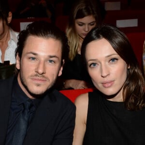 Gaspard Ulliel et sa compagne Gaëlle Pietri - Salle - La 20ème cérémonie des Prix Lumières à l'espace Pierre Cardin à Paris, le 2 février 2015.