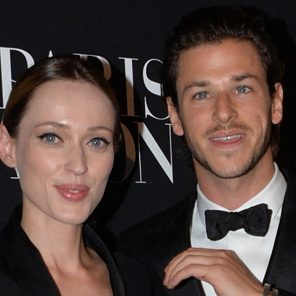 Gaspard Ulliel et sa compagne Gaelle - Gala "Vogue Paris Foundation" au Palais Galliera à Paris le 9 juillet 2014.