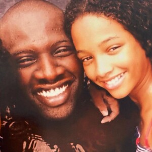 Omar Sy et sa fille Selly. Instagram. Le 20 janvier 2022.