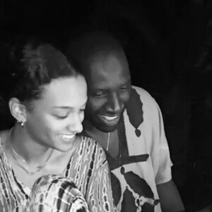 Omar Sy et sa fille Selly. Instagram. Le 20 janvier 2022.