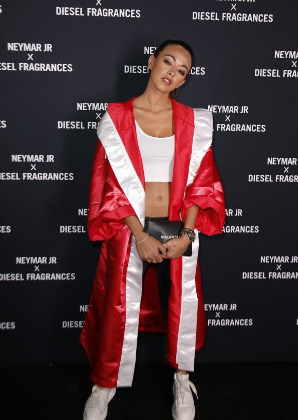 Jessica Errero lors de la soirée de lancement du parfum "Spirit of the Brave" à la Salle Wagram à Paris, France, le 21 mai 2019. Neymar est l'ambassadeur pour la marque de parfum Diesel. © Marc Ausset-Lacroix/Bestimage 