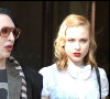 Marilyn Manson et Evan Rachel Wood à Londres
