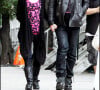 Marilyn Manson et Evan Rachel Wood se rendent sur le tournage de la série Mildred Pierce à New York en 2010. 