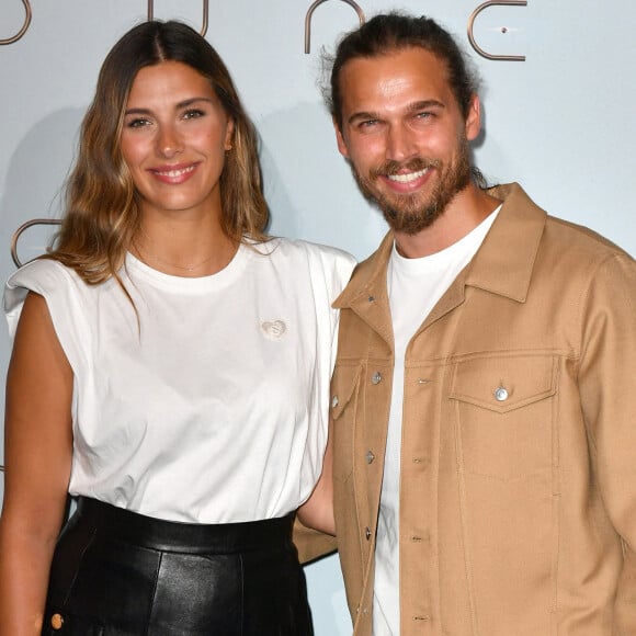 Camille Cerf et son compagnon Théo Fleury - Projection du film "Dune" au cinéma Le Grand Rex à Paris © Veeren/Bestimage 