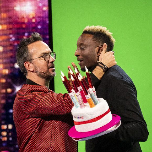 Exclusif - Jarry, Ahmed Sylla - Enregistrement des 10 ans de l'émission "Vendredi tout est permis (VTEP)", présentée par A.Essebag et diffusée le 29 janvier sur TF1 © Jacovides-Moreau / Bestimage