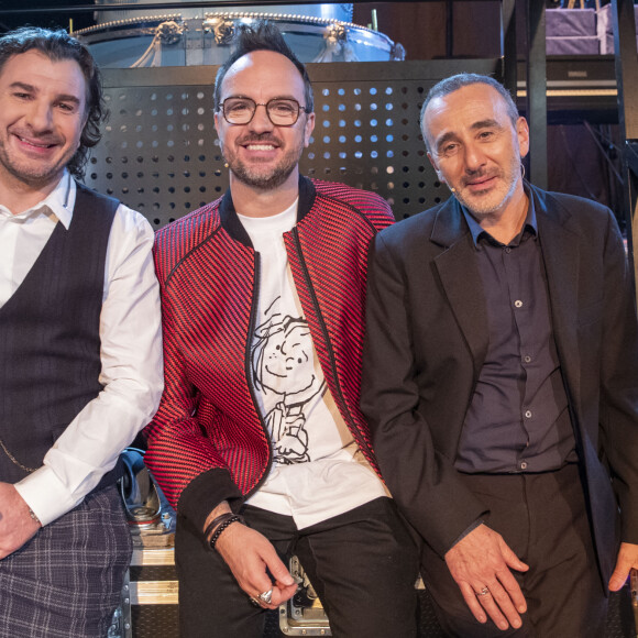 Exclusif - Michael Youn, Jarry, Elie Semoun - Backstage - Enregistrement des 10 ans de l'émission "Vendredi tout est permis (VTEP)", présentée par Arthur Essebag et diffusée le 29 janvier sur TF1 © Jacovides-Moreau / Bestimage