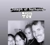 Laeticia Hallyday avec ses filles Jade et Joy et Jalil Lespert lors de la bar-mitzvah d'enfants d'amis à New York le 29 janvier 2022.