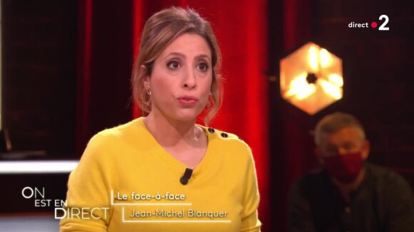 Extrait de l'émission On est en direct avec Léa Salamé qui interpelle le ministre Jean-Michel Blanquer sur le salaire des profs