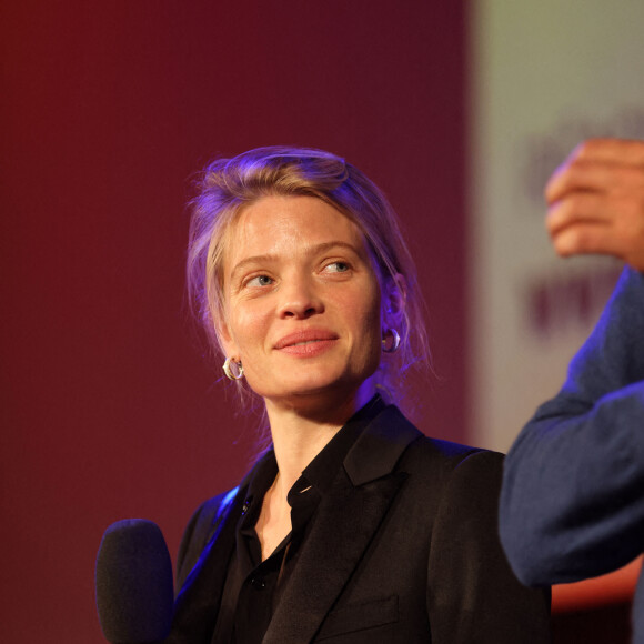 Mélanie Thierry - Présentation du flim "La vraie famille" lors de la cérémonie d'ouverture de la 30ème édition du Festival du Film de Sarlat au cinéma Le Rex à Sarlat le 9 novembre 2021. © Jean-Marc Lhomer/Bestimage