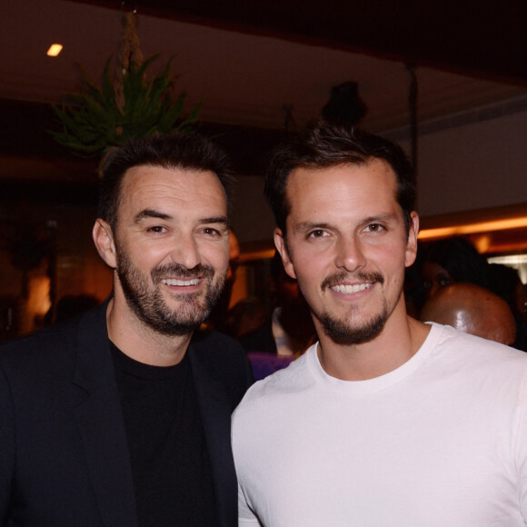 Exclusif - Cyril Lignac et Juan Arbelaez - Inauguration du restaurant péruvien "Coya" au 53-57 rue de Grenelle dans le 7ème à Paris le 4 septembre 2019. © Rachid Bellak/Bestimage 