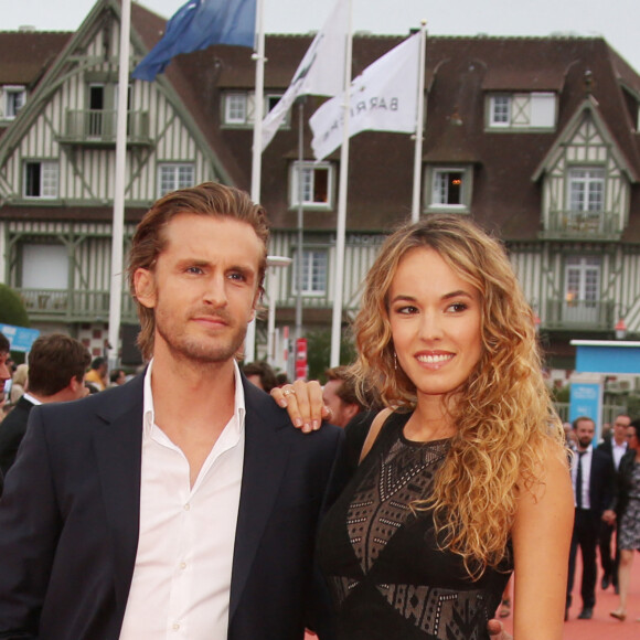 Philippe Lacheau et sa compagne Elodie Fontan lors de la projection du film 'War dogs'' lors de la cérémonie de clôture du 42ème Festival du cinéma Américain de Deauville, à Deauville, France, le 10 septembre 2016. © Denis Guignebourg/Bestimage