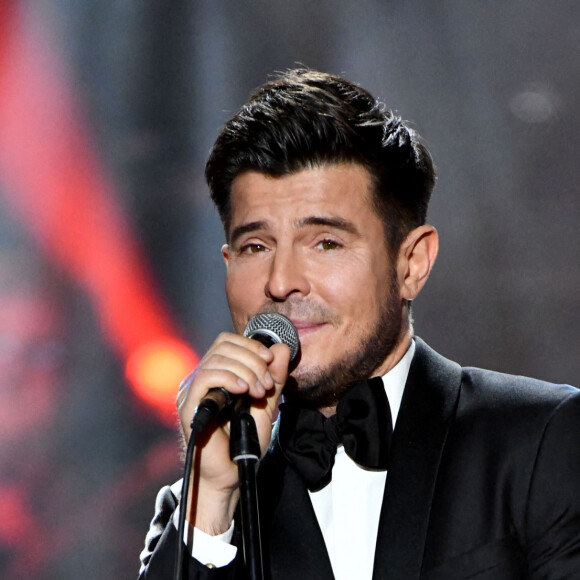 Exclusif - Vincent Niclo - Enregistrement de l'émission "Un soir à Monaco avec Laurent Gerra" sur la scène de la salle des Etoiles du Monte-Carlo Sporting à Monaco, diffusée le 18 décembre 2021 à 21h05. Le 7 décembre 2021. © Bruno Bebert / Bestimage 