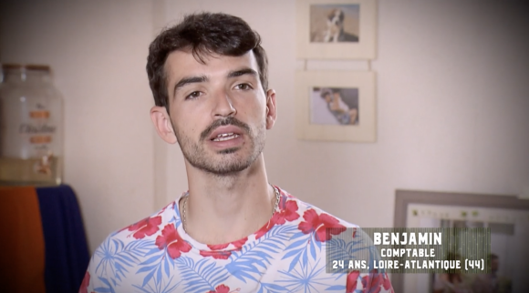 Benjamin dans "Koh-Lanta, Le Totem maudit" sur TF1.