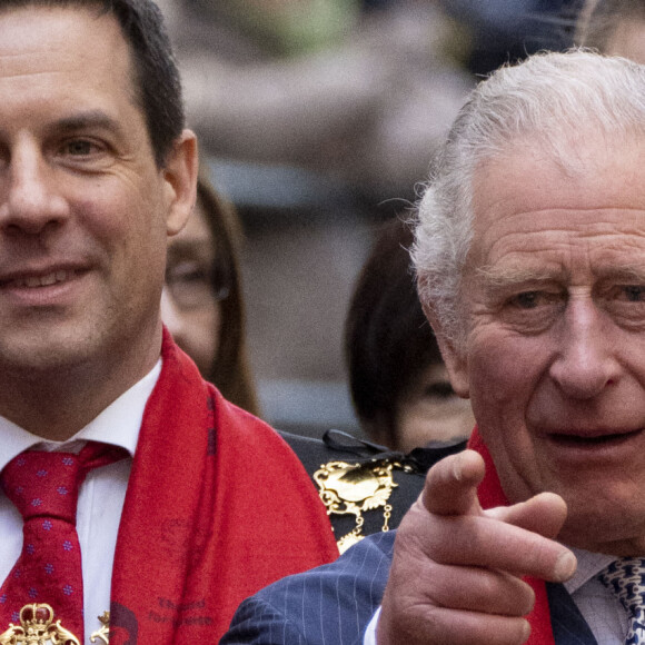 Le prince Charles, prince de Galles, et Camilla Parker Bowles, duchesse de Cornouailles, visitent Chinatown à l'occasion du Nouvel An lunaire à Londres, Royaume Uni, le 1er février 2022. 